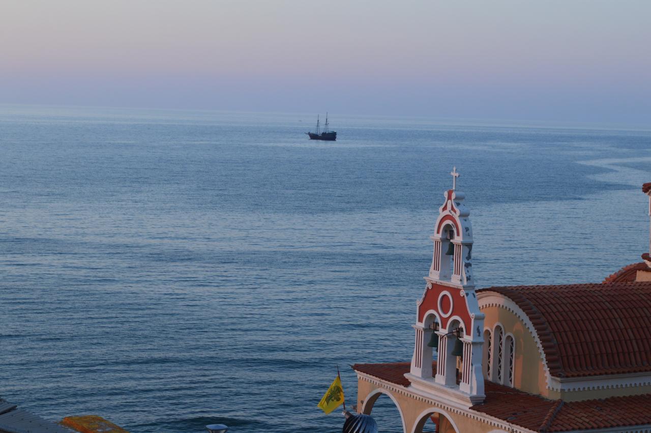 Koumpe Blue Sea View Apartment Rethymno Eksteriør bilde