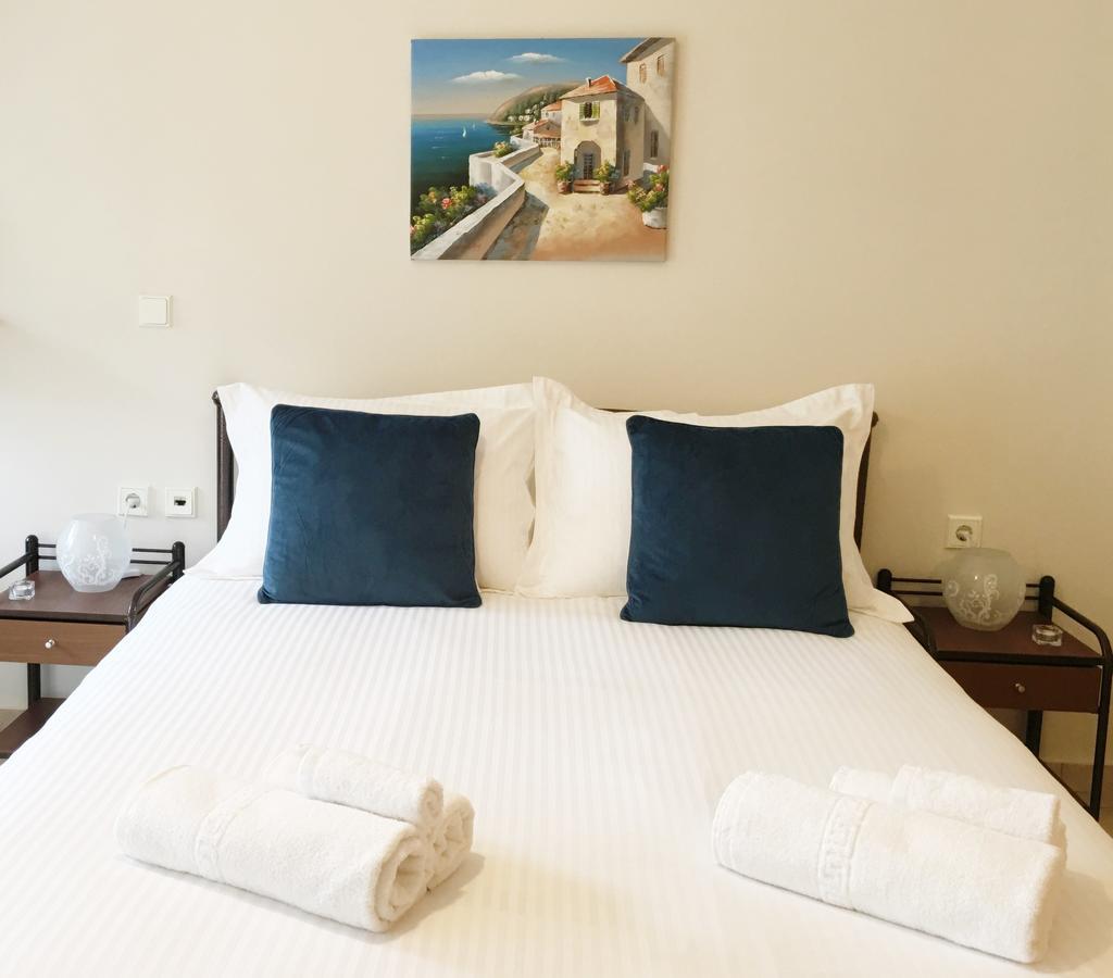 Koumpe Blue Sea View Apartment Rethymno Eksteriør bilde