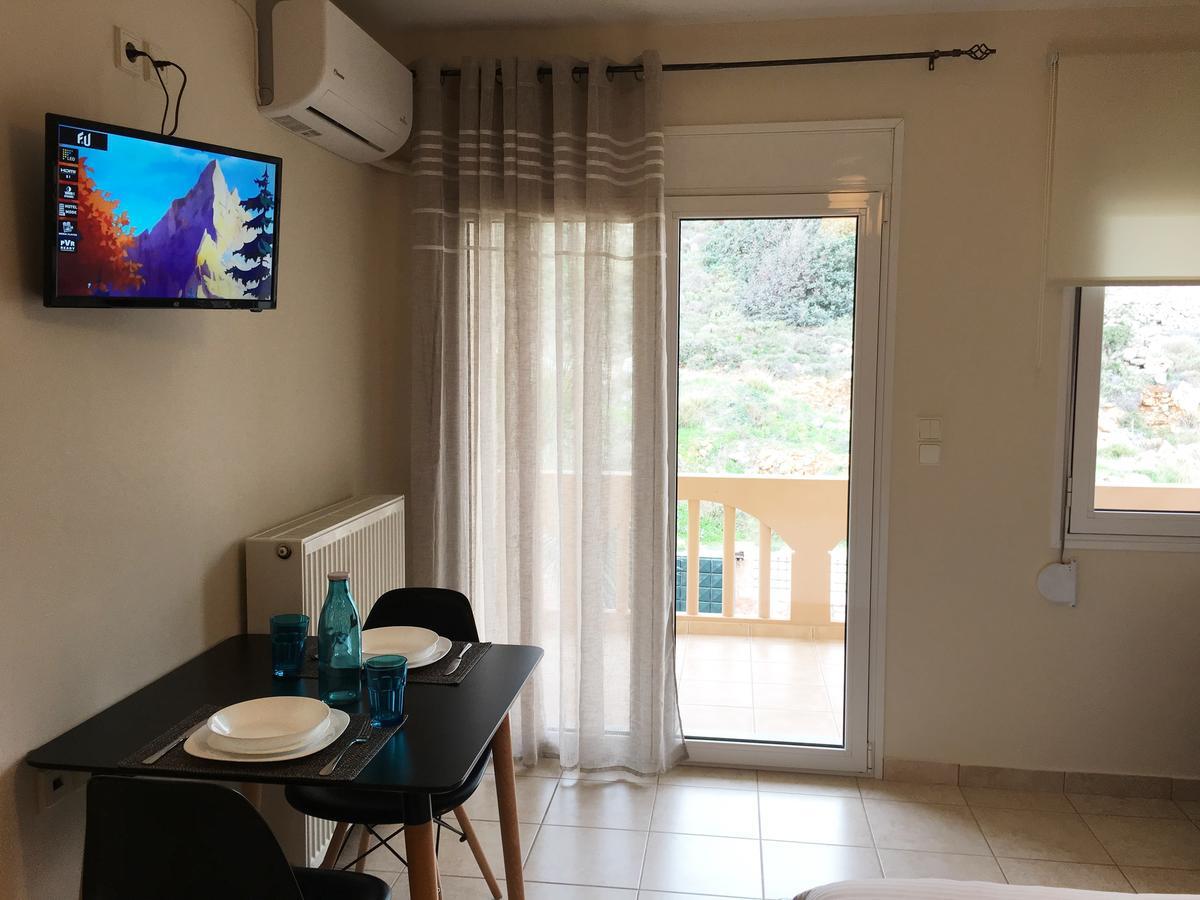 Koumpe Blue Sea View Apartment Rethymno Eksteriør bilde