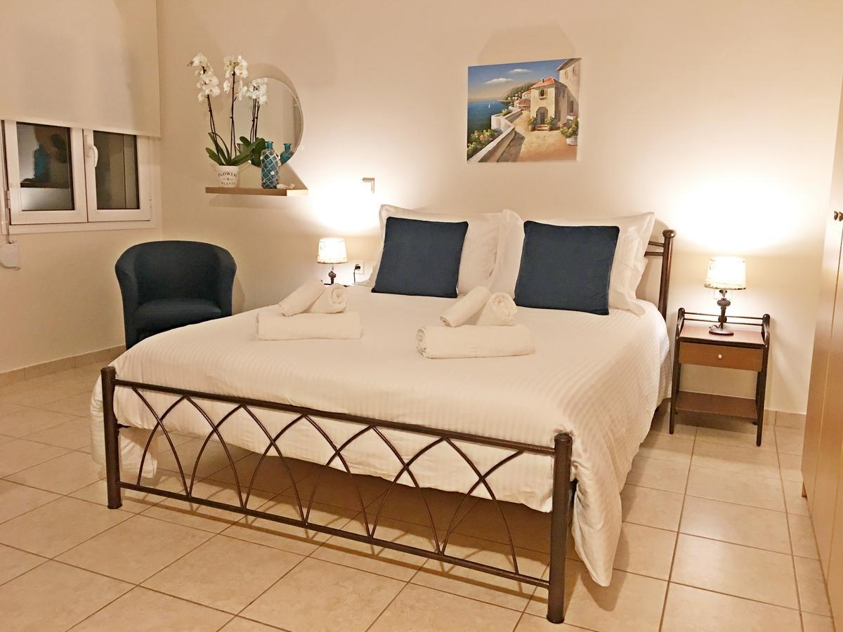 Koumpe Blue Sea View Apartment Rethymno Eksteriør bilde