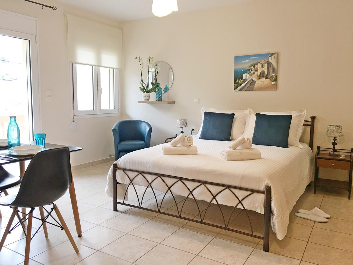Koumpe Blue Sea View Apartment Rethymno Eksteriør bilde