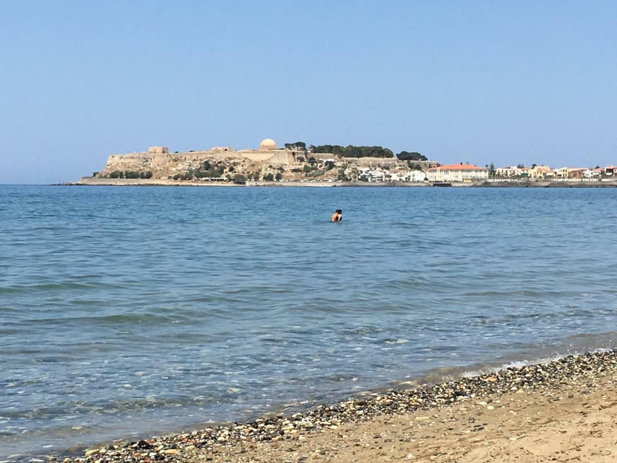 Koumpe Blue Sea View Apartment Rethymno Eksteriør bilde